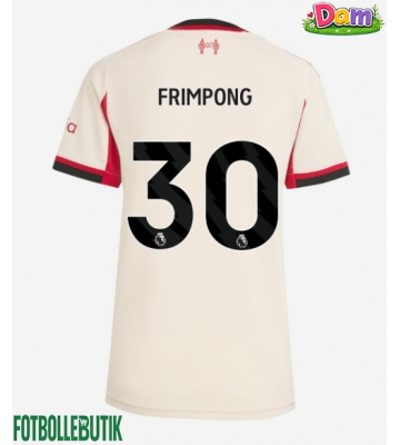 Liverpool Jeremie Frimpong #30 Bortatröja Kvinnor 2025-26 Kortärmad